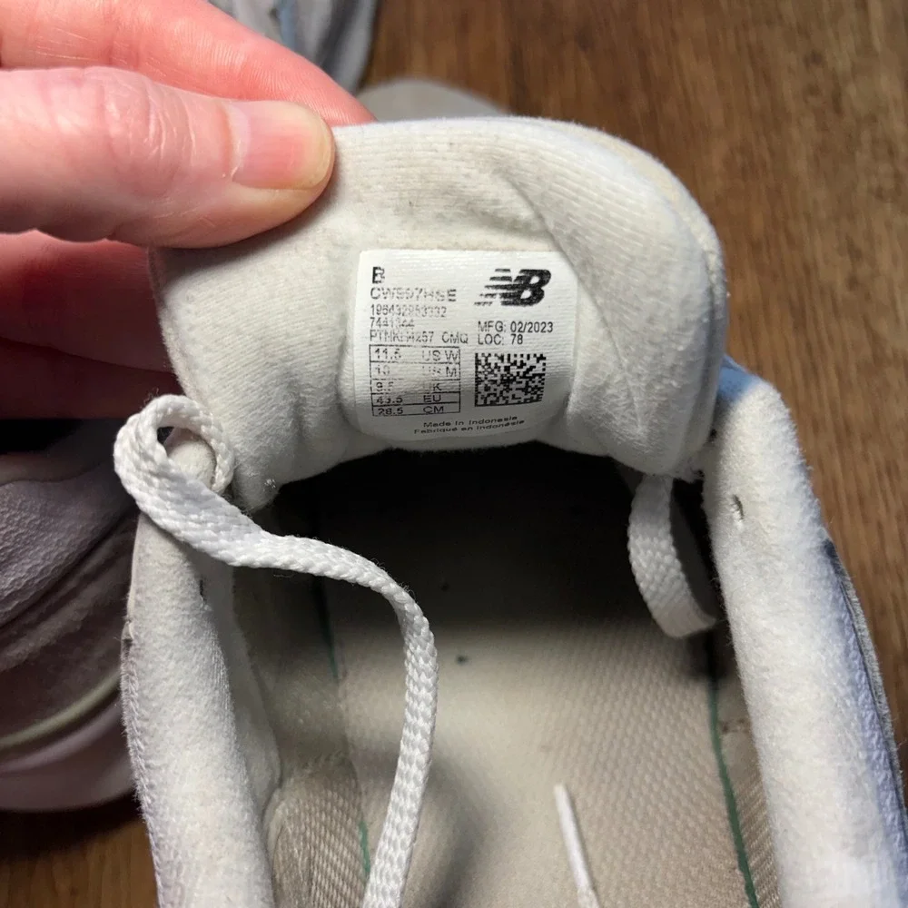New Balance Cordura Gray Light Blue Sneakers Womens 11.5 B Mens 10‎ B CW997HSE